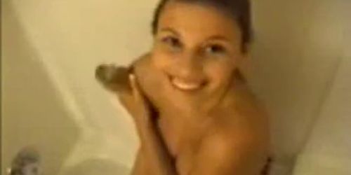 Voyeur - College Girl Showering In Hotel