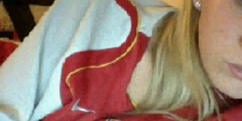 Arsenal Teen Supporter Love To Play Herself