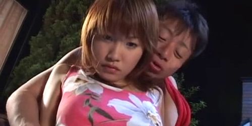 Cute Asian Girl giving Head with Cum in Mouth