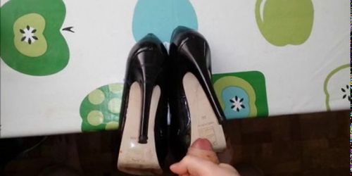 K's Black Patent Heels Part 5