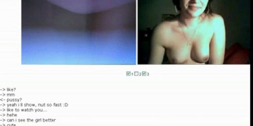 Nice Chatroulette couple