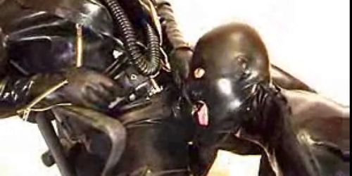 Gay Latex Blowjob