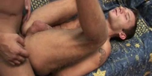 Anal Sperm Squirts into His Face