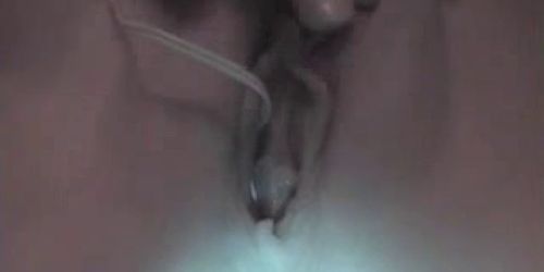 A shared webcam orgasm.