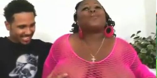 Black BBW gets fucked in her fat cunt