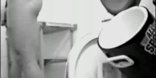 Sport Guys Shower With Semi Hardon