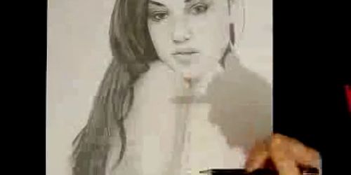 SASHA GREY PENCIL DRAWING