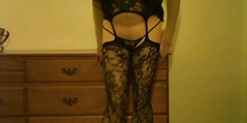 cd sissy with pantyhose tuck