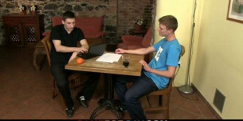 He is seduced and fucked for the first time