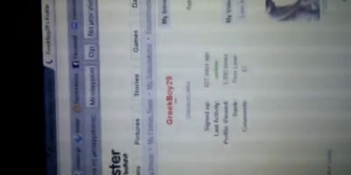 GREEK BOY PLAY WITH DICK AND ASS.(FIRST VIDEO AND CUMSH