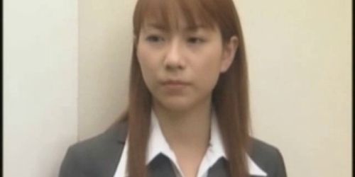 A lovely Japanese female teacher  bukkake