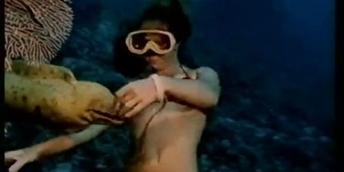 vintage soft erotica (underwater striptease)