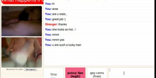 Couple on Omegle - Omegle #1