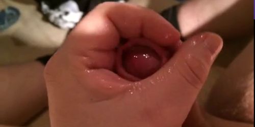 Young dick cumming hard