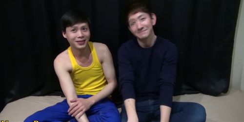 Ethnic twinks sucking