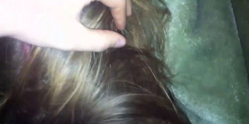 good warm POV blowjob in bed