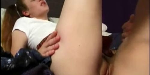 A Fun Lil' Fuck For Tiny Tit Pigtail Teen Anne