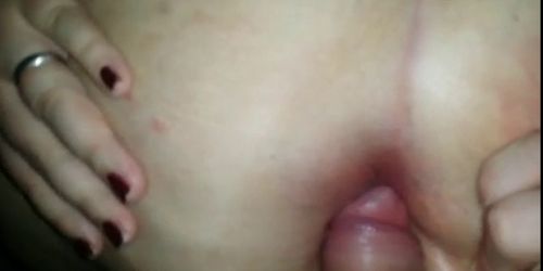 POV of perfect anal fuck on my 18 yo fat friend