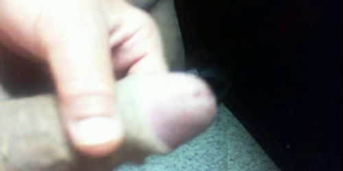 66 yr old Grandpa plays with his penis to make it cum #