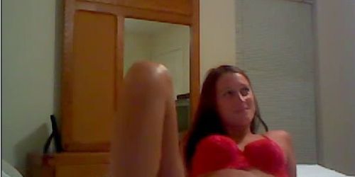 Amteur couple fucks for webcam