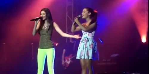 Victoria Justice and Ariana Grade- LA BOYS