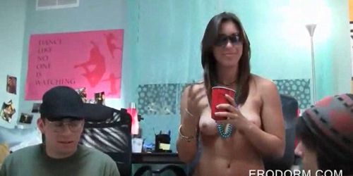 Hot college chicks attending sex contest 