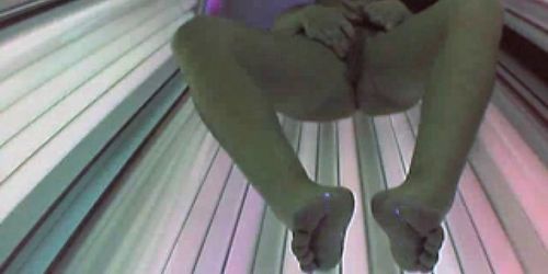 Solarium Masturbation