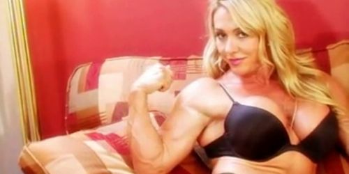 Blonde Big Tits Bodybuilder