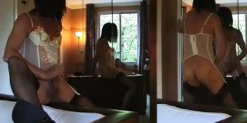 Kim Carnation- Hotel 4  - cum in sexy FF stockings