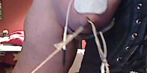 Electric Stimulation of Right Breast