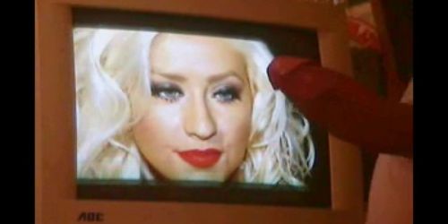 Christina Aguilera Cum Glazing Cumpilation