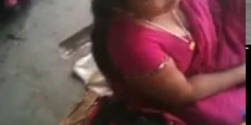 Busty Indian MILF on a Train Station 2 (o) (o) (A. Train)