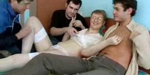 Mature Woman assfucked by her young Neighbors...F70