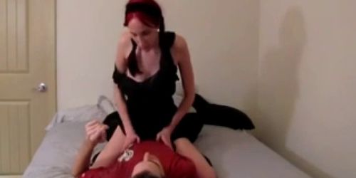 Horny Couple Having Sex On Bed