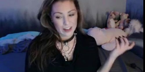 Perfect Girl Plays With Dildo In Webcam