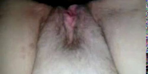 Creamy pussy loving the dick