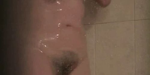 Wife showering