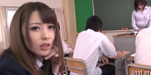 Nasty teen idol ayu sakurai getting hard fucked