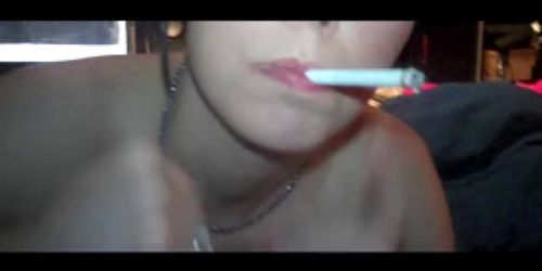 smoking and sucking til i cum in her face!