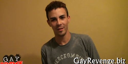 Huge dick fucks horny mouth