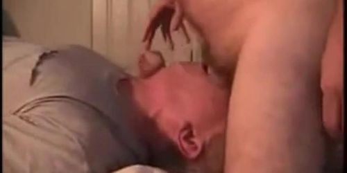 Deepthroat and cumming on face and fronse