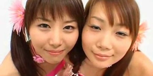 two japanese cuties bukkake