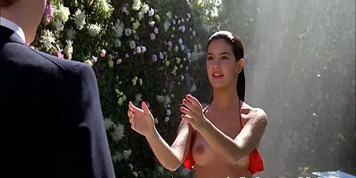 Celeb phoebe cates nude coming out of a pool in bikini