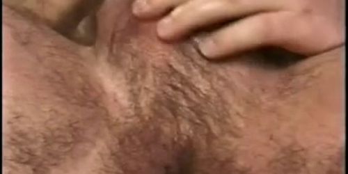 Hairy Bear Jackoff