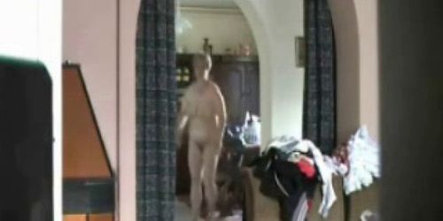 My hairy mummy home alone fully nude