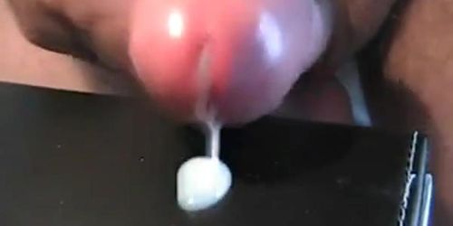 cumshots closeups uncut foreskin sperm ejaculation jerk