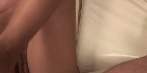 Nympho teen blonde cunt drilled and jizzed on her boobs