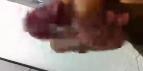 Small asian cock masturbate, precum & cumshot