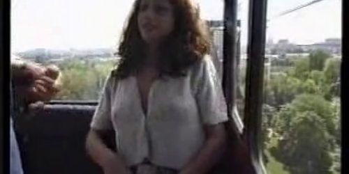 Blow-Handjob in der Seilbahn