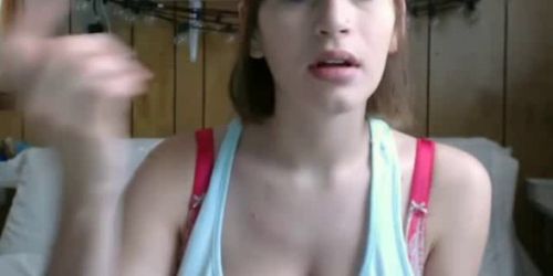 Massive Natural Tits On This Webcam Girl